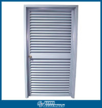 Puerta Full Louver Met Lica Vano X Steel Assembly