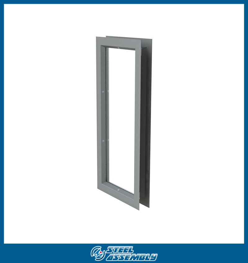 Mirilla (MVF) metálica 10”x24” para puerta