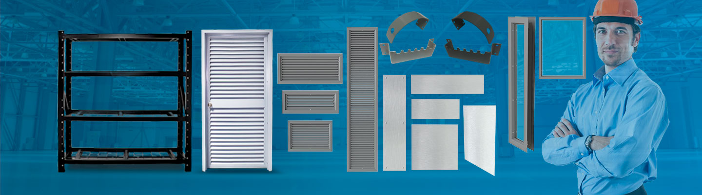 Fabrica de rejillas louvers para puertas